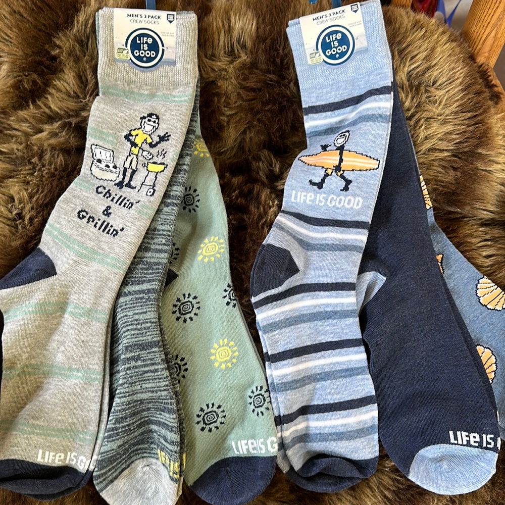 Life is good socks